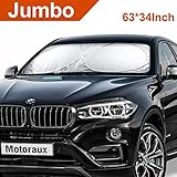 Jumbo Sun Shade Multifunctional Car Windshield Sunshade Picnic Nap Snow/Frost Blocking Sunlight Max Reflectable