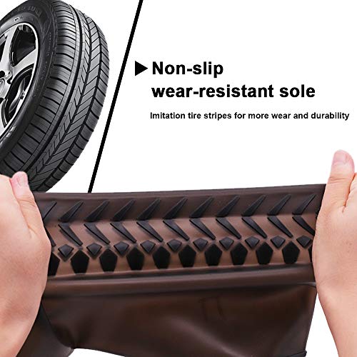 image for Nirohee Silicone Shoes Covers, Shoe Covers, Rain Boots Reusable Easy t