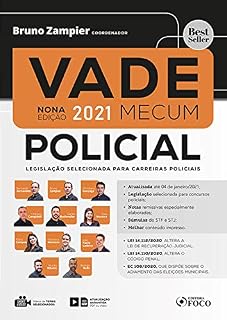 Livro Vade Mecum Policial: Legislação selecionada para carreiras policiais