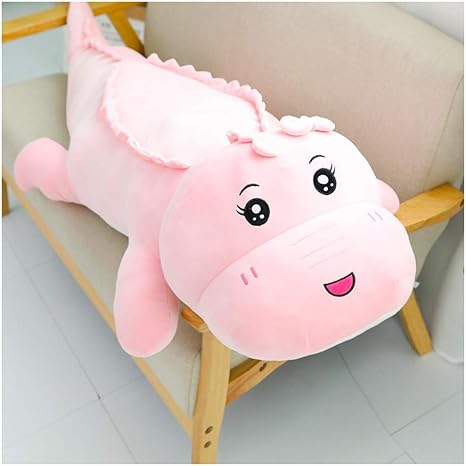 Amazon Co Jp ワニの枕人形かわいい抱っこバディぬいぐるみ 3歳以上の子供に適しています 男の子と女の子のぬいぐるみの誕生日プレゼント Size 150cm ホーム キッチン