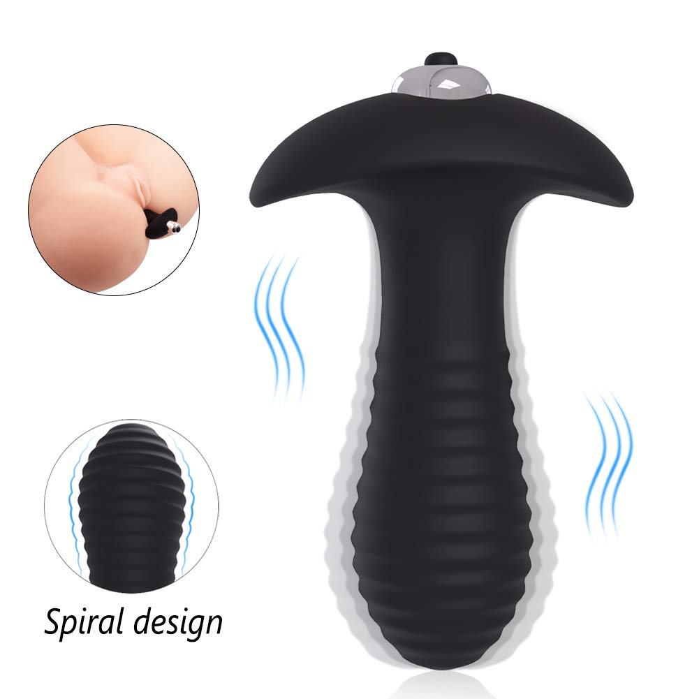 PREMIUM Vibrating Butt Plug Small Sexy Toy for Beginners Silicone Anal  Vibrator