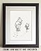 Winnie The Pooh and Piglet 11x14 Unframed Nursery Art Print