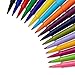 Paper Mate 70644 Point Guard Flair Porous Point Stick Pen, Assorted Colors, Medium, 16-Count