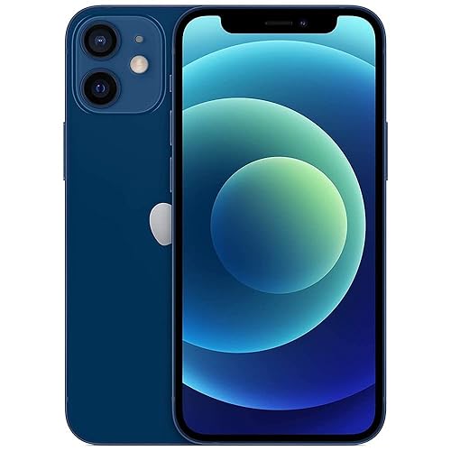 Apple iPhone 12 Mini, 256GB, Blue - Unlocked (Renewed)
