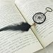Whitelotous Black Dream Catcher Keychain Handmade Handcraft Feather Keyring