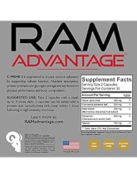 Particionador nutricional para crecimiento muscular y pérdida de grasa C - Prime 5 por RAM...