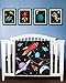 Jaxson's World Outer Space Theme | Minky Fleece Baby Blanket