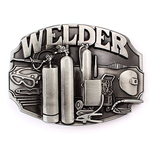 Vintage Men's Welder Belt Buckle American Workers (BBFA-WDR-01)