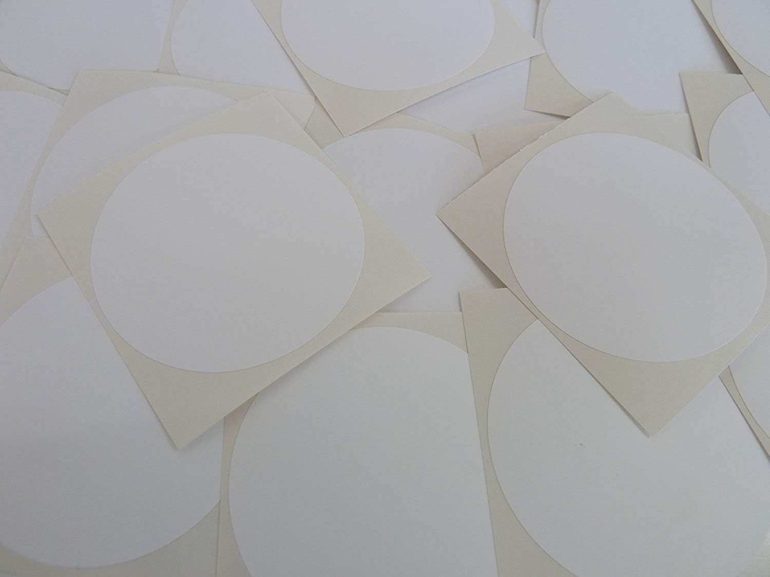 Weiße Papier-Etiketten 75x45 Mm - 40 Stück, Permanente Haftung, Universell Einsetzbar