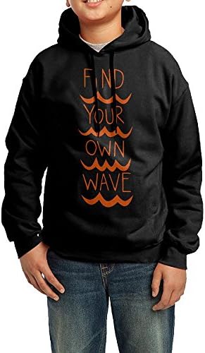 Surfing Surfer Beach Unisex Boys Girls Hoody Pullover Youth Hooded SweatshirtM