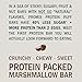 Promix Whey Protein Isolate Puff Bar, Vanilla Bean, 12 Count, 16.9oz | 15g Protein, 150 Calories Each|Low Carb Healthy Snack with Egg Whites | All Natural, Grass Fed,Gluten Free, Low Sugar, Soy Freethumb 1