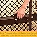 Toddleroo by North States 42” Wide Supergate Ergo Baby Gate, Made in USA: for doorways or stairways. includes Wall Cups. Pressure or Hardware Mount. 26” - 42” Wide(26