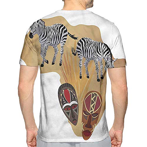 t Shirt Safari,Traditional Ceremonial Mask Printed t Shirt XL