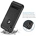 BENTOBEN Phone Case Compatible with iPhone Xs Max Case, Kickstand Design Slim 2 in 1 Heavy Duty Shockproof Hybrid Soft TPU Bumper Hard PC Cover with Carbon Fiber Texture Protective Case,Black