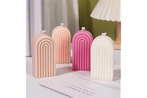 SLOWLYTALK Candle Molds - Silicone Mold for Candles Making, DIY 3D Moulds for Soy Wax, Beeswax, Scented Candle, Valentine's Day Gifts (Door)