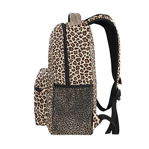 51rmNAGySCL Mochila Escolar de Leopardo Animal de Gemoetric para niños niñas niños Bolsa de Viaje Bookbag Mochila Escolar de Leopardo Animal de Gemoetric para niños niñas niños Bolsa de Viaje Bookbag - Imagen 5
