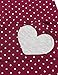 Arshiner Kids Girl Elastic O-Neck Short Sleeve Polka Dot Heart Pocket Pullover Dress