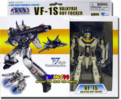 Macross Series 1 VF-1S Valkyrie Roy Focker 1/100 Scale