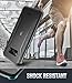 Poetic Karbon Shield Slim Fit Galaxy S8 Case with Anti-Slip Side Grip and Carbon Fiber Texture for Samsung Galaxy S8 Black