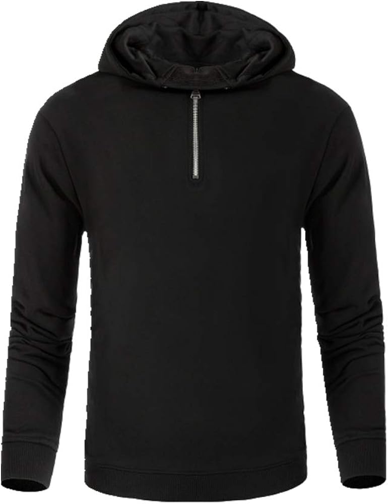 Summer Pullover Hooded Men's Solid : Amazon.co.uk: Clothing