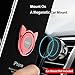 Lenoup Cell Phone Ring Stand Holder, Ring Grip Kickstand Magnetic Car Mount Holder,360 Rotation Metal Finger Ring Cellphone Holder Almost All Phones/Pad