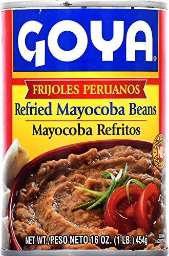3 Goya+Foods+Refried+Mayocoba+Beans
