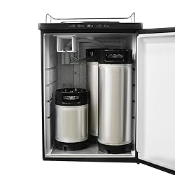 TWELVETAP Beer Kegerator, Two Tap Draft Beer