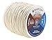 Mandala Crafts 2mm Egg Shell Blind Strings Lift Shade Cord - 109 Yards Braided Nylon Cord for Roman Shades, Curtain String, and Blinds Repair or Replacement