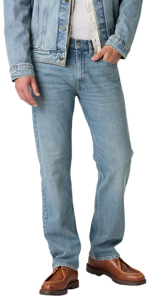 Levi Strauss Signature Gold Mens Regular Jeans, (New) Pebble Beach, 32Wx32L Image