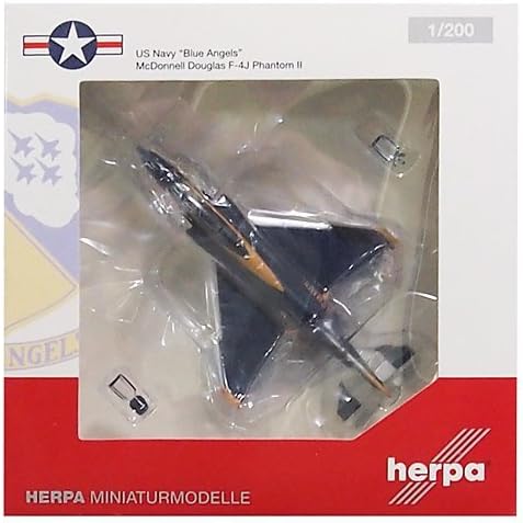 herpa 1/200 F-4J the United States Navy Blue Angels # 4