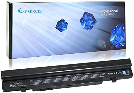 CSEXCEL [8-Cell 5200mAh/77Wh] New Laptop Battery for Asus U56 U56E U46 U46E U46J U46JC U46S U56J U56JC U56S U56SV ,fits P/N A42-U46 A32-U46 A41-U46 - 12 Months Warranty