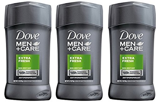 Dove Men+Care Antiperspirant & Deodorant, Extra Fresh 2.7 oz (Pack of 3)