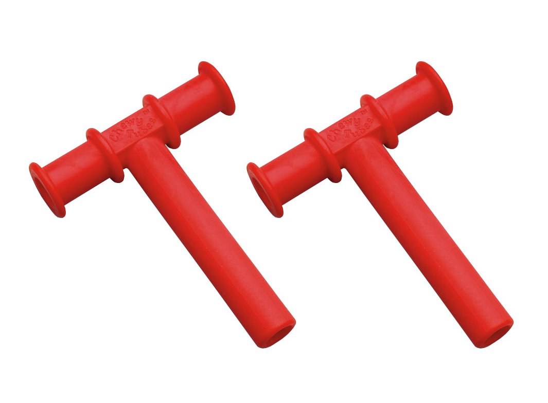 TalkTools Jaw Grading Bite Blocks (Red) 2 Pack Full