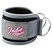 Padded Ankle Straps for Cable Machines by Indie Fitness - 2 Pieces - Soft Inner Padding - Includes Waterproof Carry Pouch - Holds up to 220 lbs