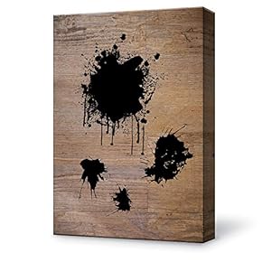 Canvas Wall Art for Living Room,Bedroom Home Artwork Paintings Splash Ink Ready to Hang - 12x18 inches