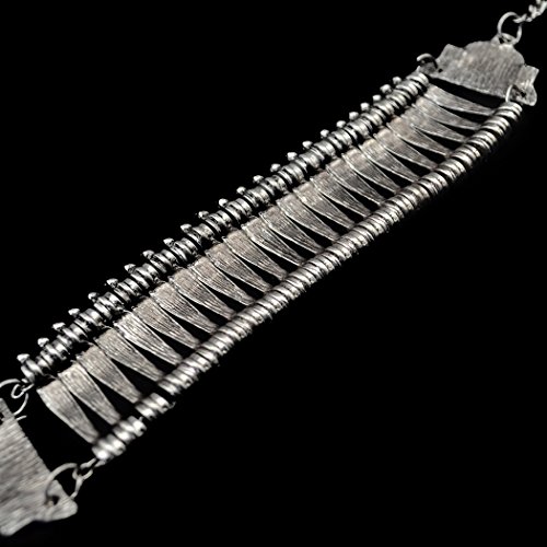 Zealmer Boho Bracelet Set Bohemian Coin Bracelet Tribal Statement Design Hand Bracelet 2 Types - Thumbnail 3