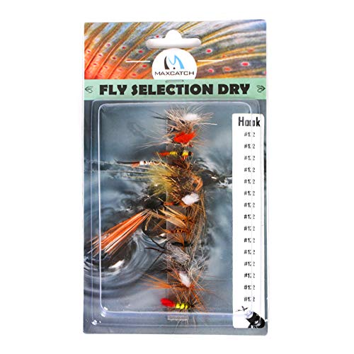 image for M MAXIMUMCATCH Maxcatch Fly Fishing Flies Kit Fly Assortment Dry/Wet F