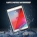 iPad Mini 5 Waterproof Case 2019, meritcase Shockproof Dustproof Full-Body Heavy Duty Protective Case with Built-in Screen Protector & Dual Layer Design for Apple iPad Mini 5Gen(7.9inch)-Clear Black