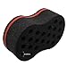 OSMOFUZE Curling Sponge Hair Twist Sponge Barber Tool Big Holes Perfect for Afro Hairstyle Dreadlocks Coil Curl Wave Magic Twist (1 Pack)