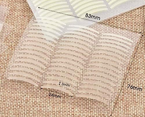 Double Eyelid Tape 240 x L WUNDERTAPE instant eyelid lift strips (eyelid tapes for hooded droopy eyes) eye tape stickers for 24h stay - Image 3