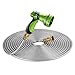 BEAULIFE New 304 Stainless Steel Metal Garden Hose with 8 Functions Metal Garden Hose Nozzle 25ft|Flexible, Portable & Lightweight - No Kink, Tangle & Puncture Resistant