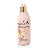 Cocomagic 10-in-1 Leave-in Hair Treatment with Coconut Oil | Hydrate, Detangle, Prevent Frizz | Smooths, Creates Silkiness | Gentle for All Hair Types | Paraben Free, Cruelty Free, Made in USA (8 oz)