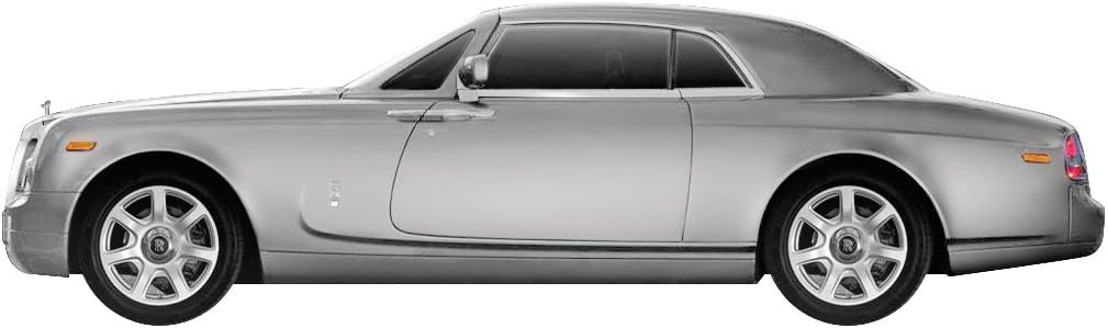 Dickie-Schuco 413311022 – True – Rolls Royce 2009 – Silver 1: 43 Scale Phantom Coupe, Resin, Silver