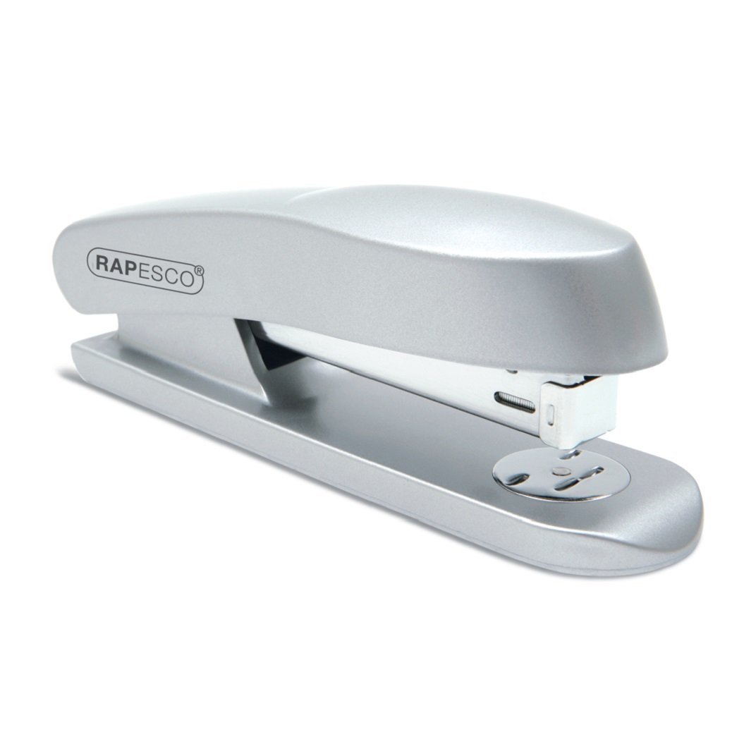 Rapesco RES260C1 Skippa Full Strip Stapler, 20 Sheet Capacity, Silver