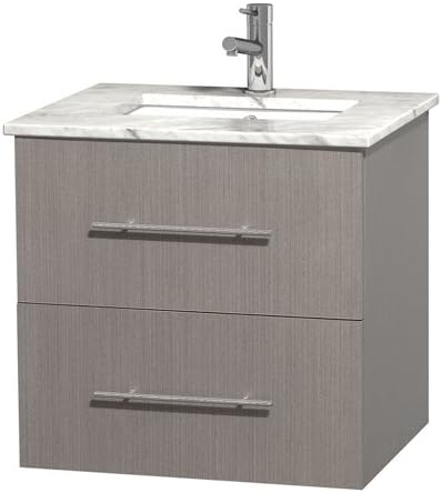 Wyndham Collection Centra 24 Inch Single Bathroom Vanity In Gray