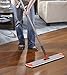 Professional Microfiber Mop - 3 Reusable Floor Mops Pad and 1 Dirt Removal Scrubber Included, Dust Mop for Hardwood Floor,Laminate and Tile Floor, Home and Kitchen Cleaning