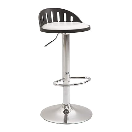 Amazon Com Upholstered Bar Stools Nordic Rotating Bar Chair