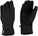 Spyder Men's Core Sweater Conduct Gloves, Large, Black/Black