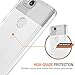 Trianium CLARIUM Series Case for Google Pixel 2 Phone (2017) Premium Pixel 2 Case Clear Hybrid Cover [Shock Absorption TPU + PC Back] Reinforced Corner Cushion/Scratch Resistant Protection - Clear