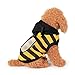 FanQube Bumble Bee Dog Clothes Pet Costume for Puppy and Cat (S)